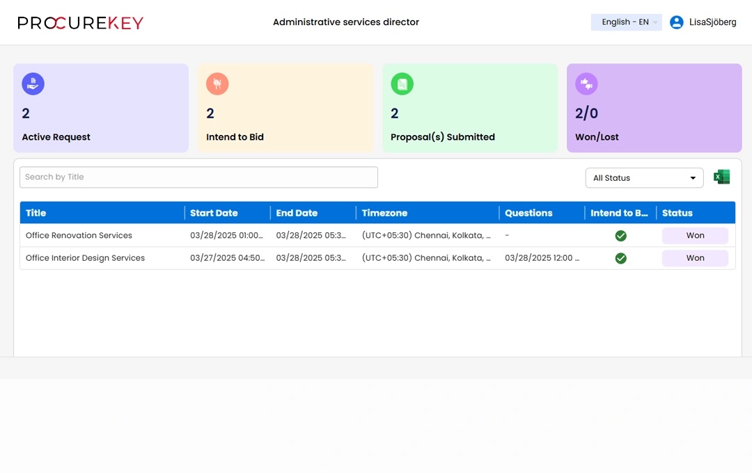 Vendor Portal